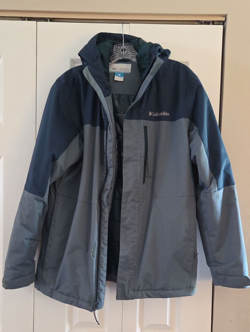 Columbia Hikebound Insulated Omni-Tech Jacket, Men's Size Small